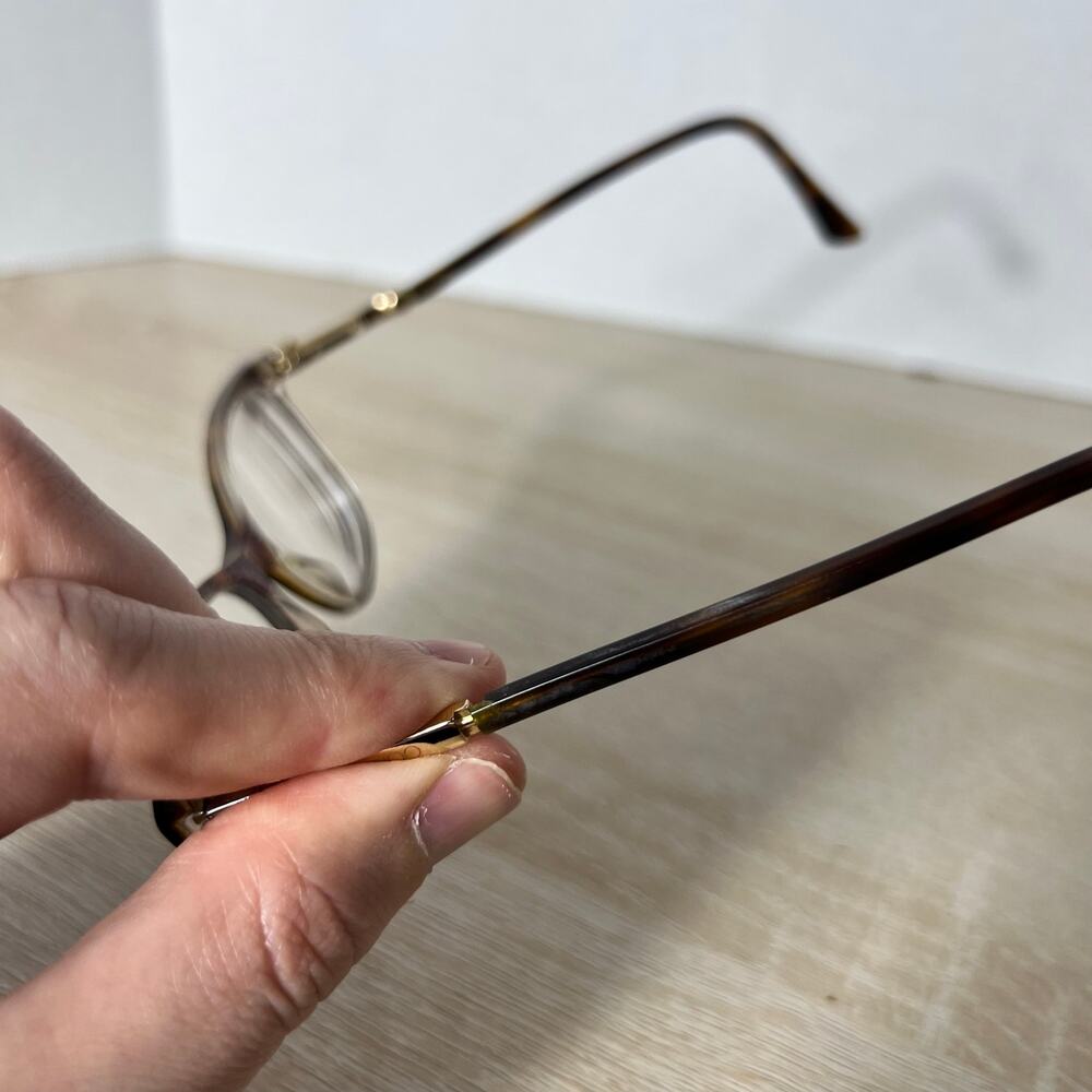 Jimmy Choo JC274 DXH Eyeglasses PARTS ONLY Tortoise Shell Frames Italy 145 - Picture 16 of 16